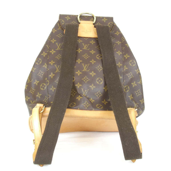 『USED』 
LOUIS VUITTON ルイ・ヴィトン 
 モンスリGM M51135 リュック・デイパック 
モノグラムキャンバス モノグラム