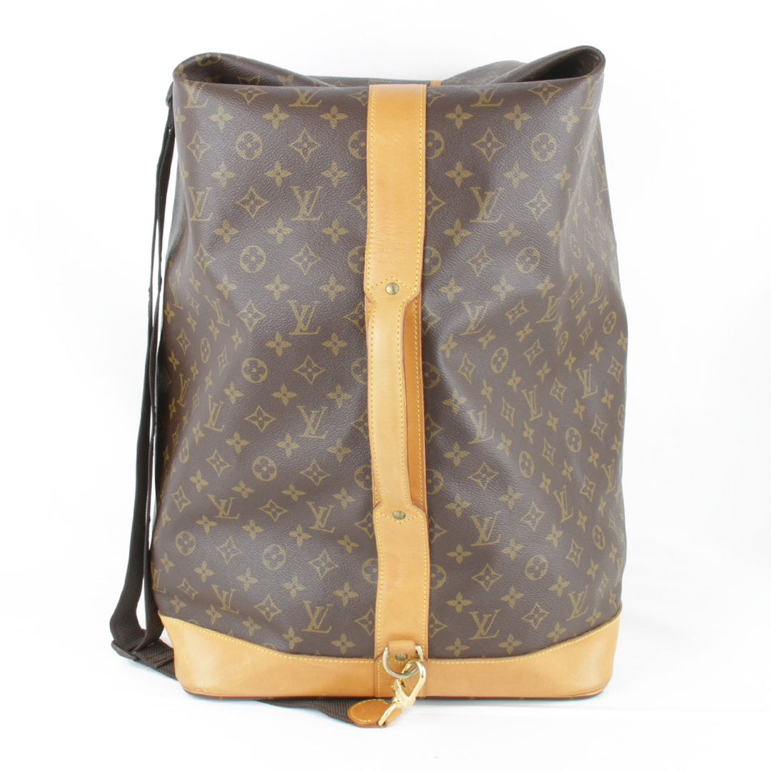 良品『USED』 
LOUIS VUITTON ルイ・ヴィトン 
 サックマリーンバンドリエール M41235 ボストンバッグ 
モノグラムキャンバス モノグラム