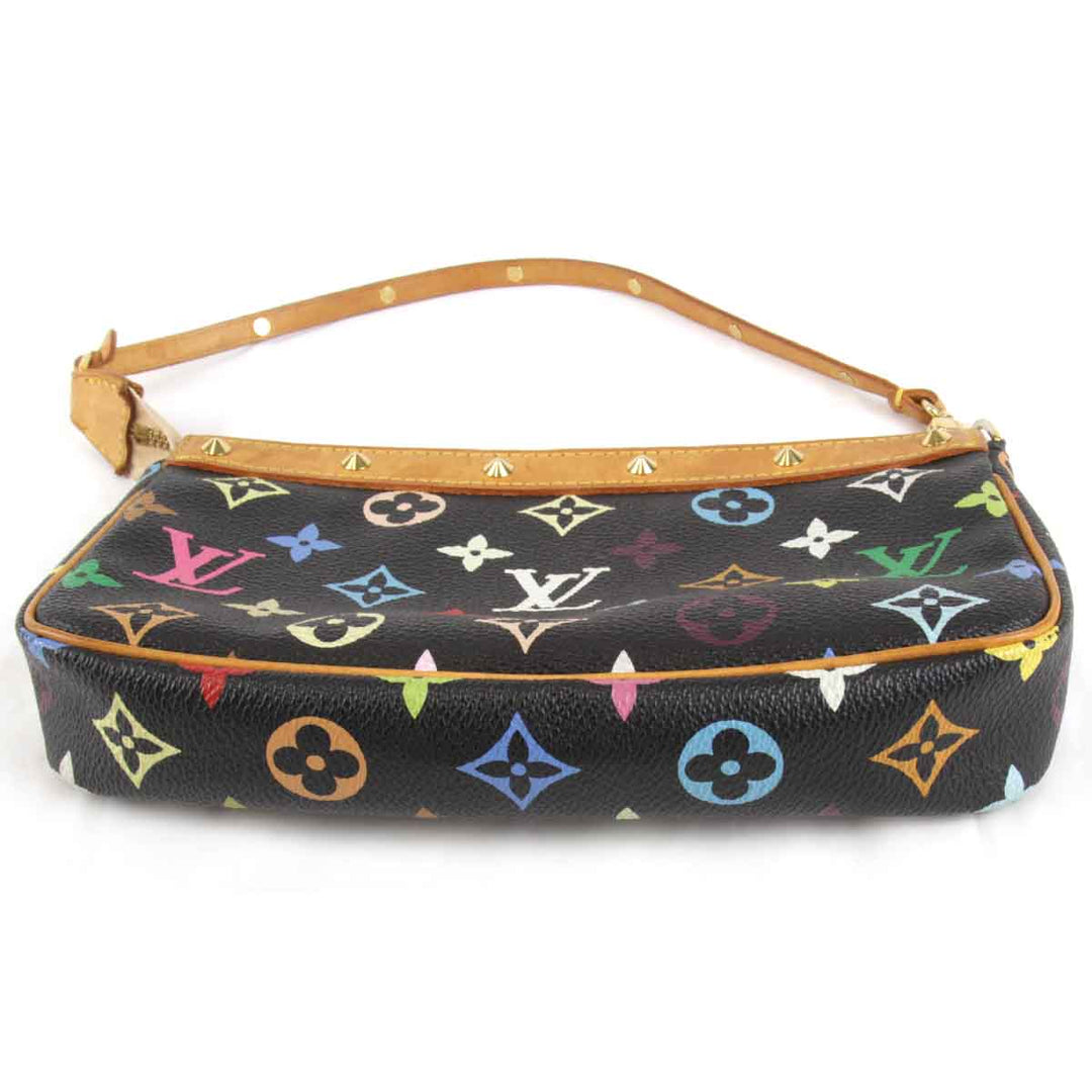 美品『USED』 
LOUIS VUITTON ルイ・ヴィトン 
 ポシェット・アクセソワール M92648 アクセサリーポーチ 
モノグラムマルチカラー 黒