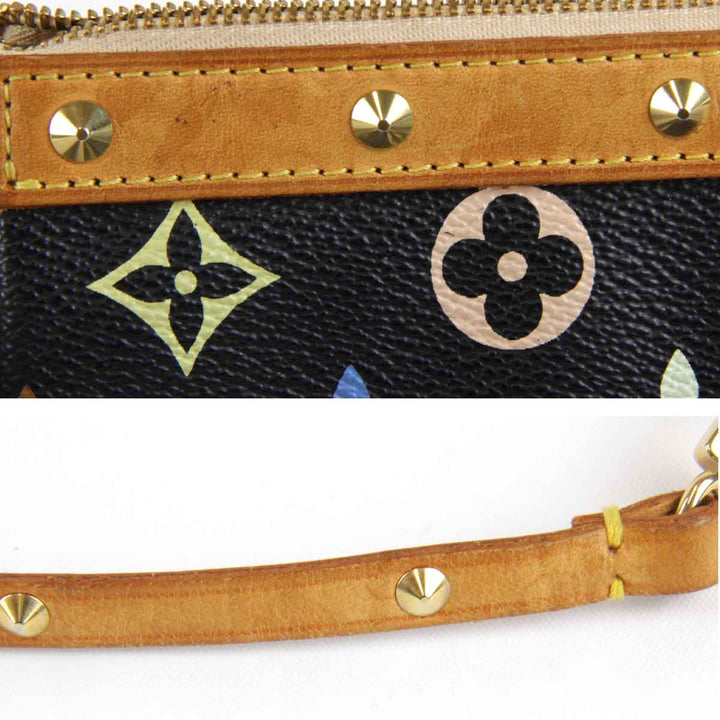美品『USED』 
LOUIS VUITTON ルイ・ヴィトン 
 ポシェット・アクセソワール M92648 アクセサリーポーチ 
モノグラムマルチカラー 黒