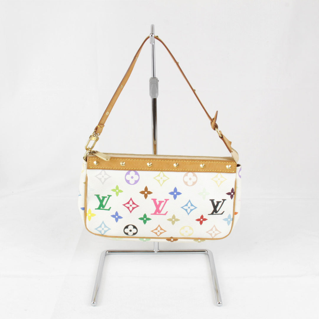 『USED』 
LOUIS VUITTON ルイ・ヴィトン 
 ポシェット・アクセソワール M92649 アクセサリーポーチ 
モノグラムマルチカラー ブロン