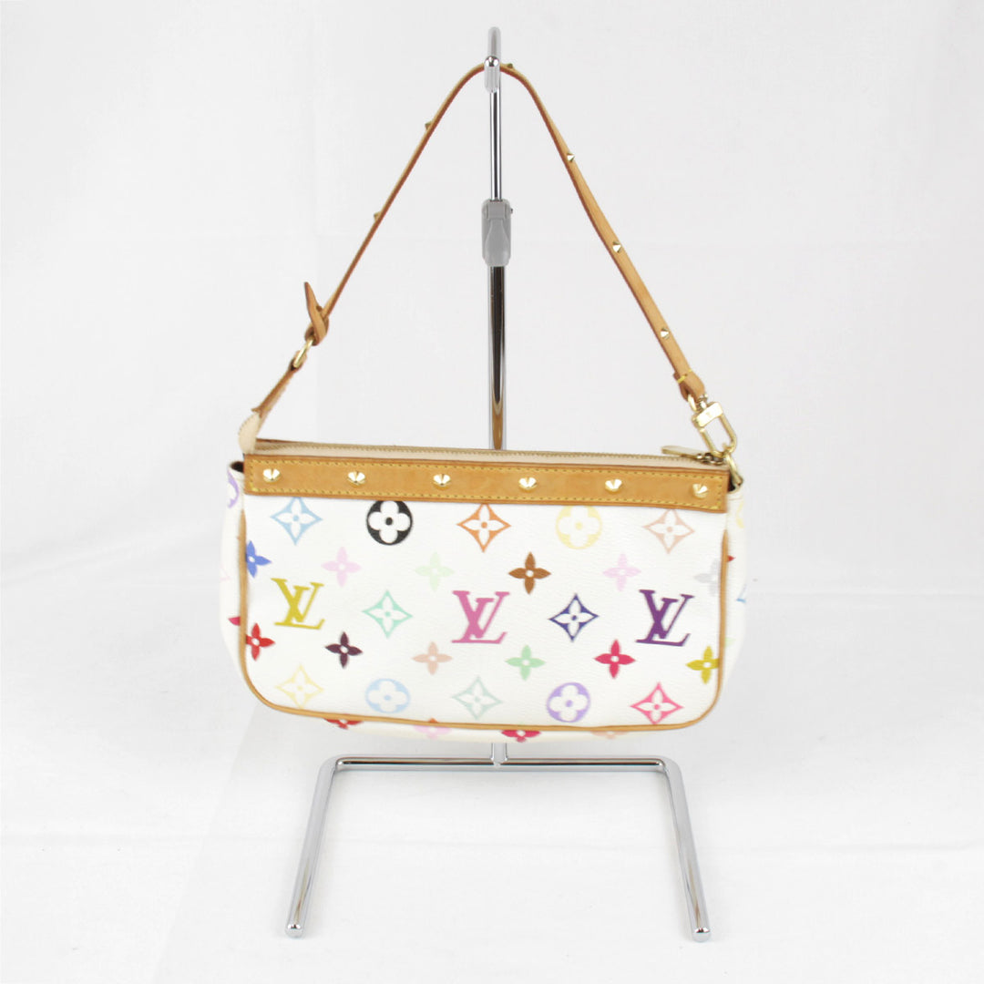 『USED』 
LOUIS VUITTON ルイ・ヴィトン 
 ポシェット・アクセソワール M92649 アクセサリーポーチ 
モノグラムマルチカラー ブロン