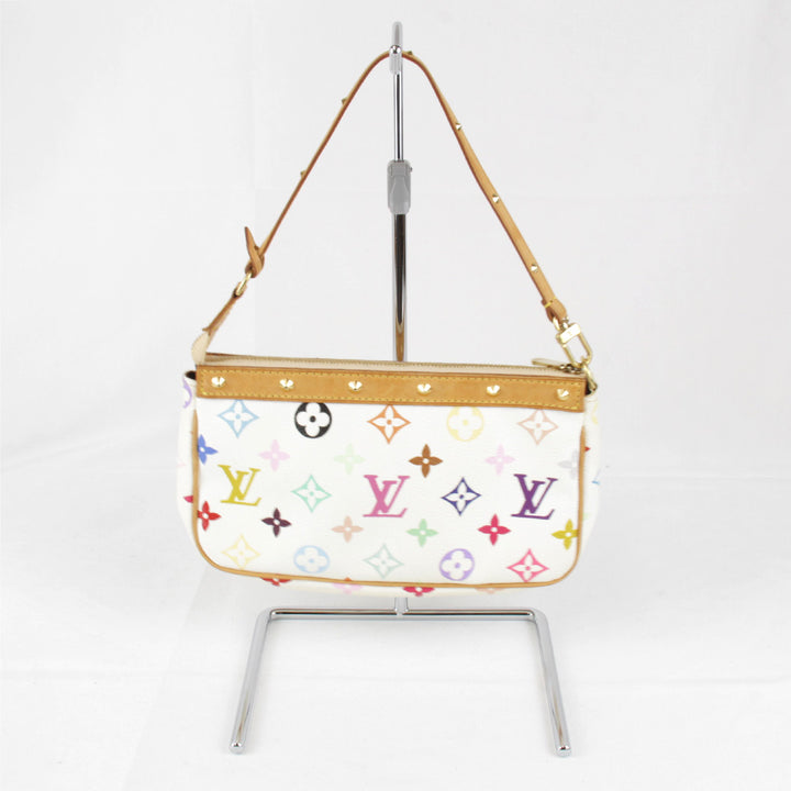 『USED』 
LOUIS VUITTON ルイ・ヴィトン 
 ポシェット・アクセソワール M92649 アクセサリーポーチ 
モノグラムマルチカラー ブロン