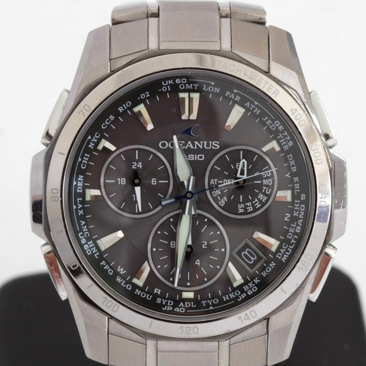 美品『USED』 
 OCEANUS OCW-S1000J 
腕時計
 ソーラー電波時計 メンズ