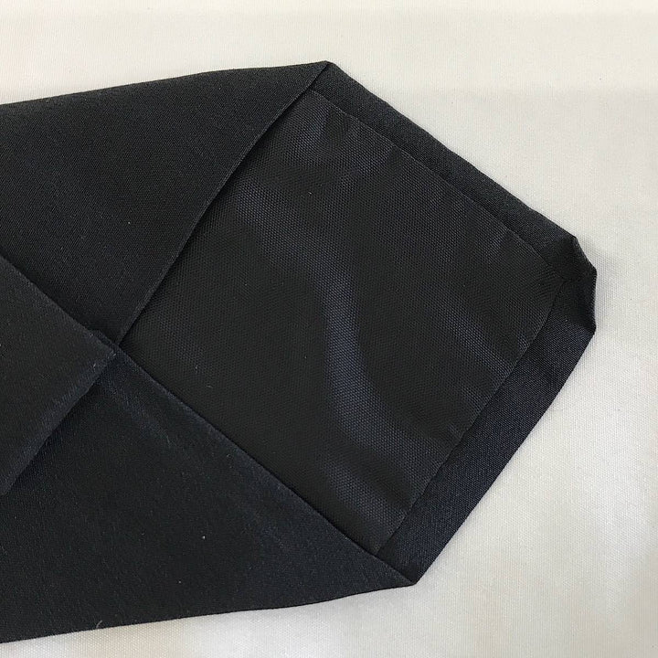 『USED』 
TOKIO KUMAGAI トキオクマガイ 
 希少 数字デザインネクタイ 専用ペーパーケース付 80s ヴィンテージ ネクタイ 
コットン ブラック