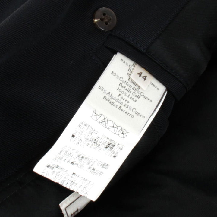 美品『USED』 
HERMES エルメス 
 トレンチコート 
ウール/ポリエステル /コットン/キュプラ ブラック