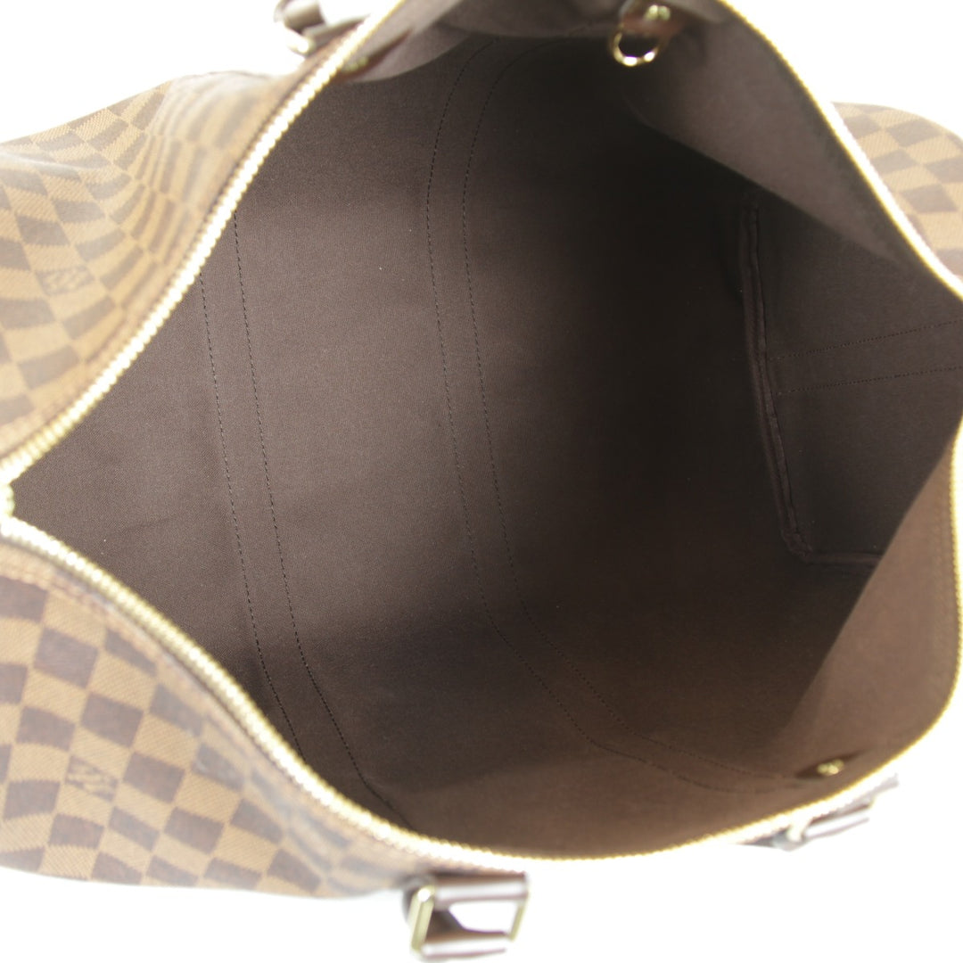 良品『USED』 
LOUIS VUITTON ルイ・ヴィトン 
 キーポルバンドリエール45 N41428/MB4181 ボストンバッグ 
ダミエキャンバス/レザー ブラウン