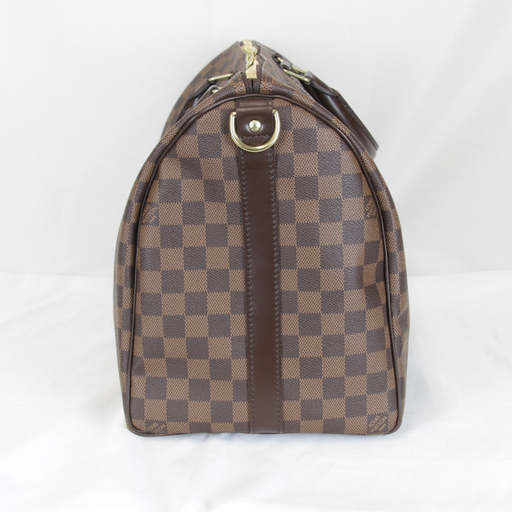 良品『USED』 
LOUIS VUITTON ルイ・ヴィトン 
 キーポルバンドリエール45 N41428/MB4181 ボストンバッグ 
ダミエキャンバス/レザー ブラウン