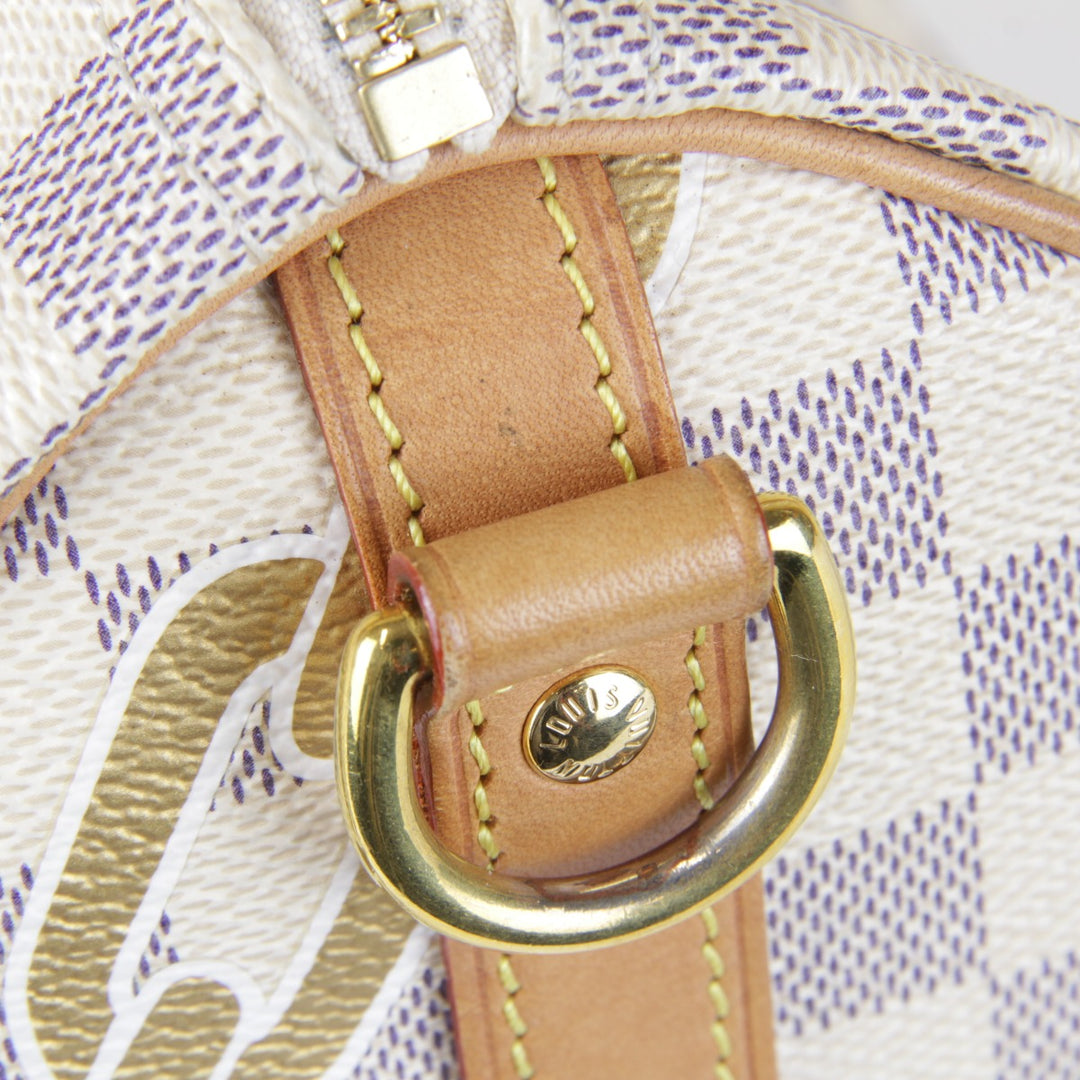 良品『USED』 
LOUIS VUITTON ルイ・ヴィトン 
 パンドリエール N40473/RFID ボストンバッグ 
ダミエアズールキャンバス ホワイト