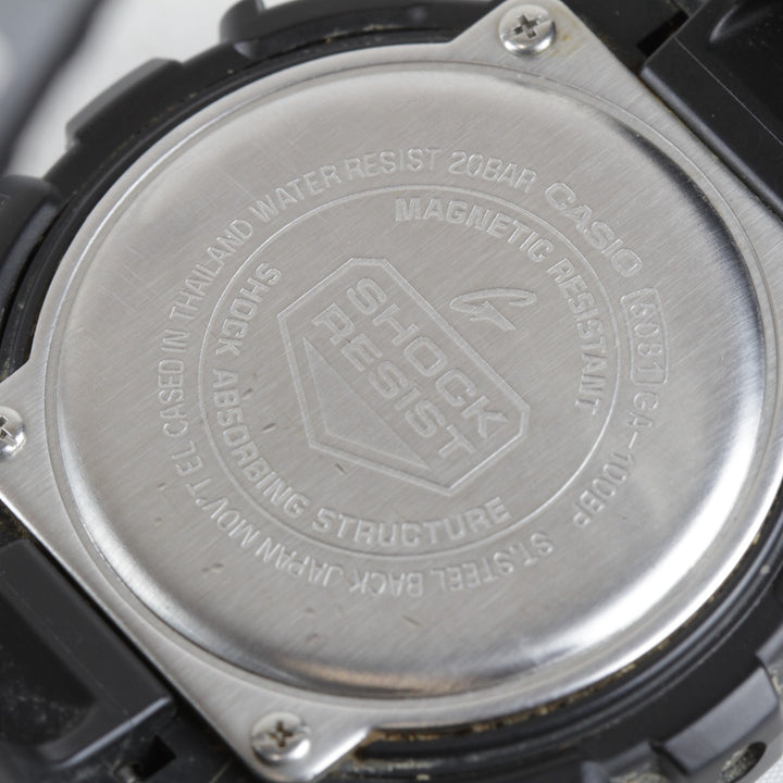 『USED』 
CASIO GA-100BP 
腕時計
 クォーツ メンズ