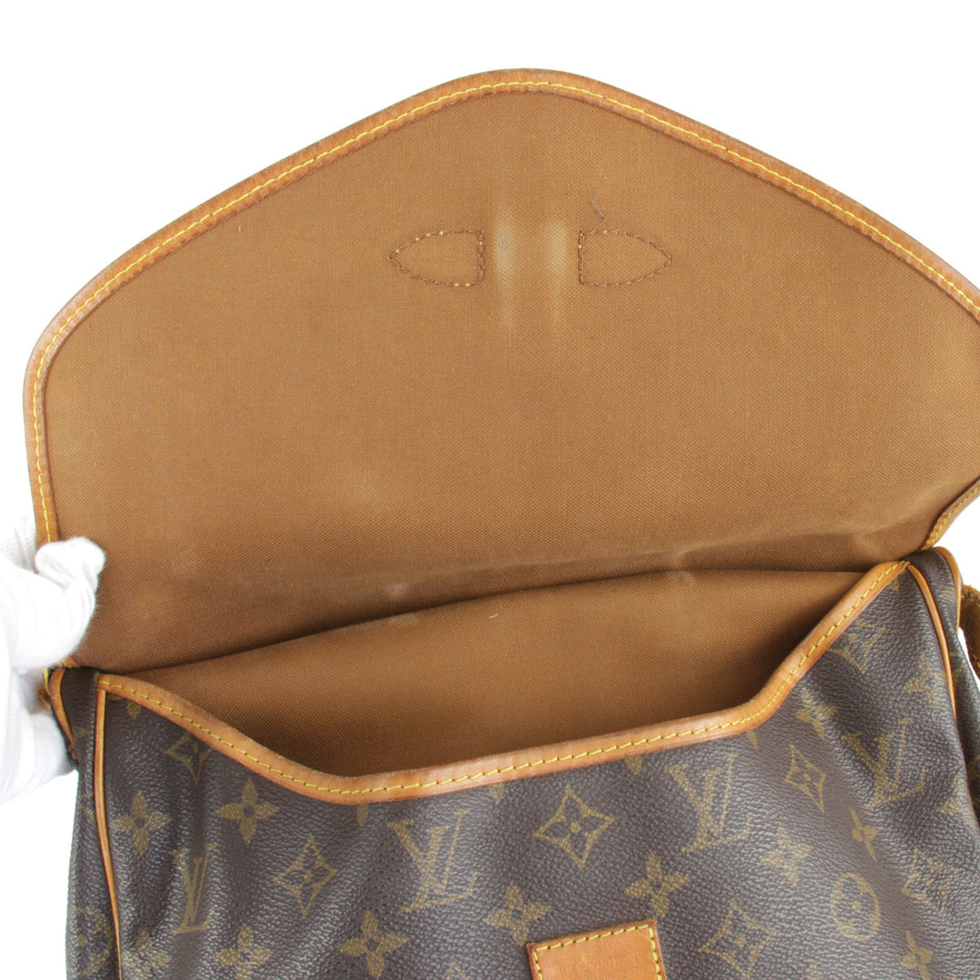『ジャンク品』 
LOUIS VUITTON ルイ・ヴィトン 
 ソミュール30 M42256 ショルダーバッグ 
モノグラムキャンバス モノグラム