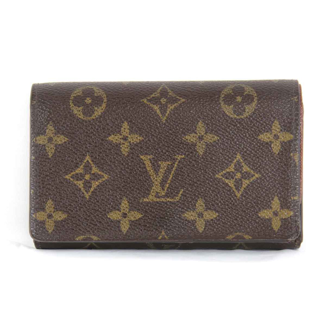 『USED』 
LOUIS VUITTON ルイ・ヴィトン 
 ポルトフォイユトレゾール M61736 二つ折り財布 
モノグラムキャンバス モノグラム