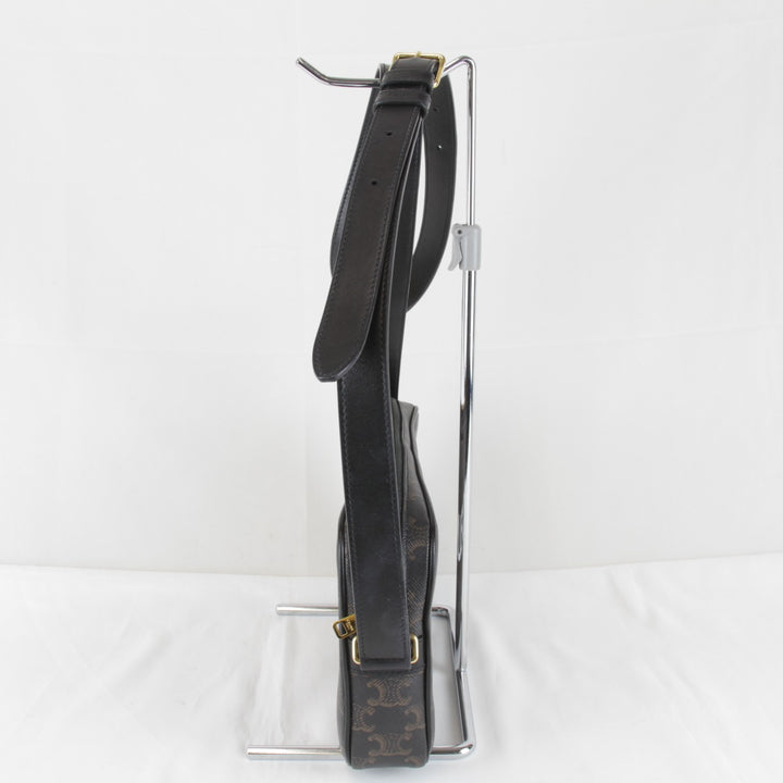 超美品『USED』 
CELINE セリーヌ 
 ミディアム メッセンジャーバッグ ショルダーバッグ 
 ブラウン