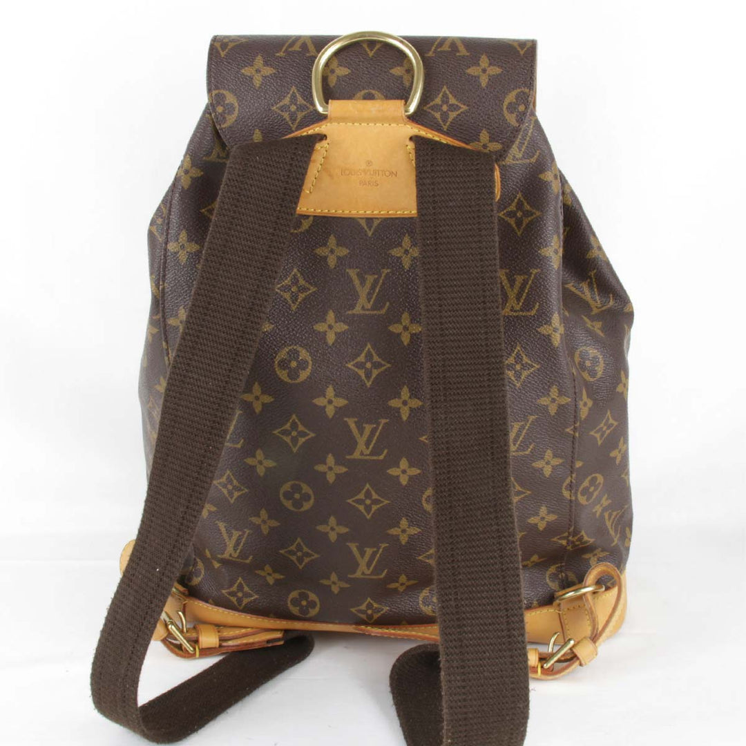 『USED』 
LOUIS VUITTON ルイ・ヴィトン 
 モンスリ M51135 リュック・デイパック 
モノグラムキャンバス モノグラム