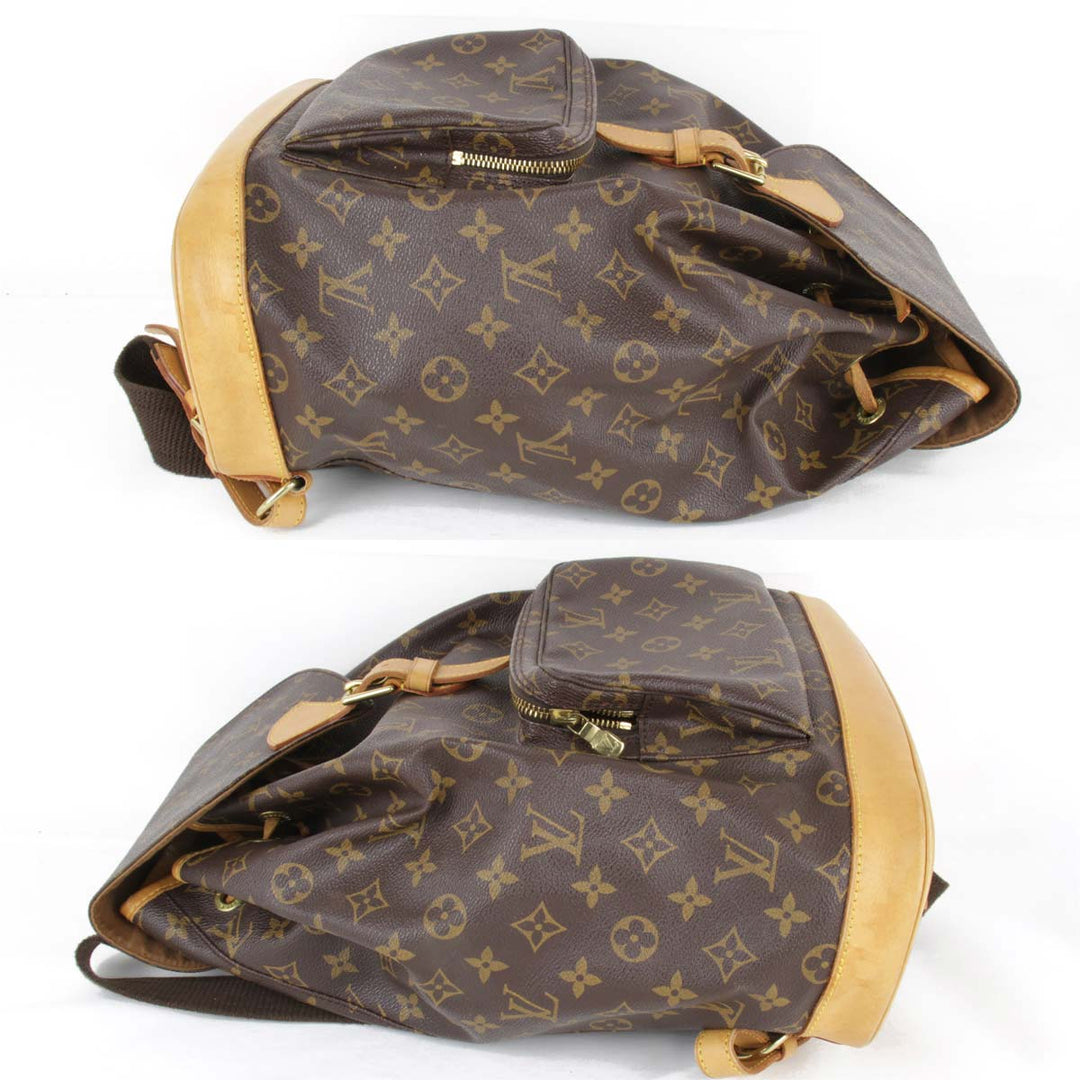 『USED』 
LOUIS VUITTON ルイ・ヴィトン 
 モンスリ M51135 リュック・デイパック 
モノグラムキャンバス モノグラム