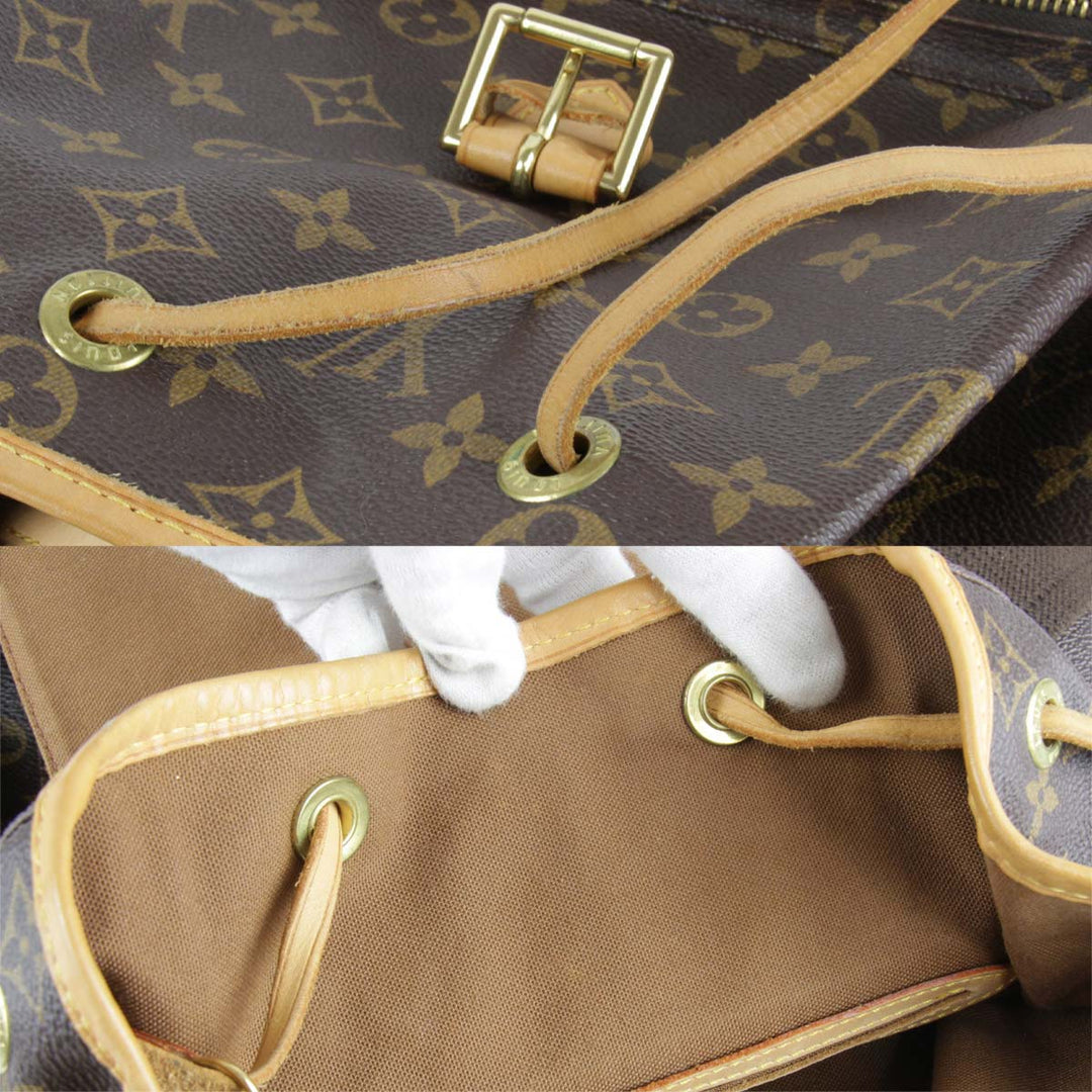 『USED』 
LOUIS VUITTON ルイ・ヴィトン 
 モンスリ M51135 リュック・デイパック 
モノグラムキャンバス モノグラム
