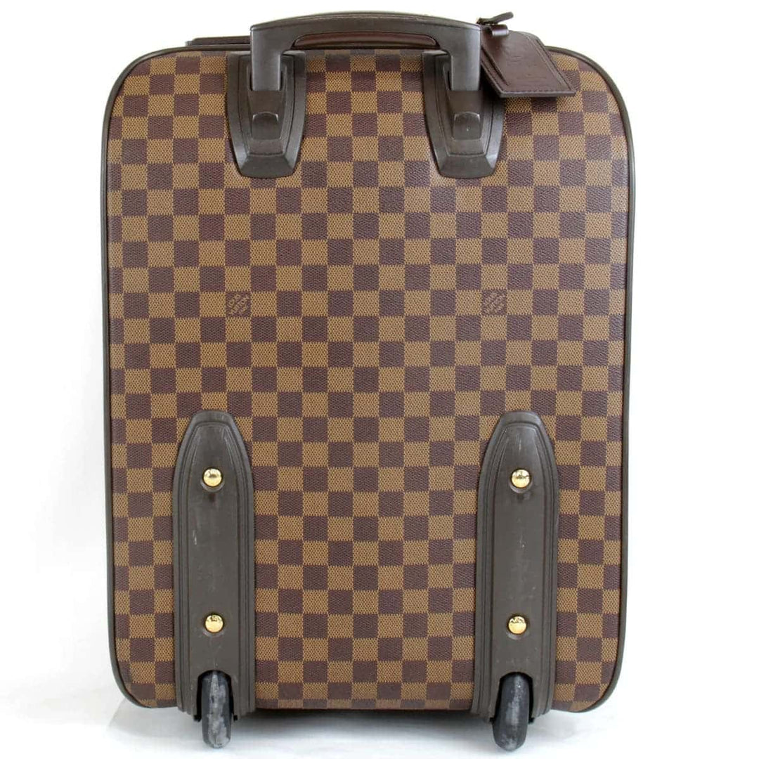 美品『USED』 
LOUIS VUITTON ルイ・ヴィトン 
 ペガス45 N23293 キャリーバッグ 
ダミエキャンバス エベヌ トロリー スーツケース