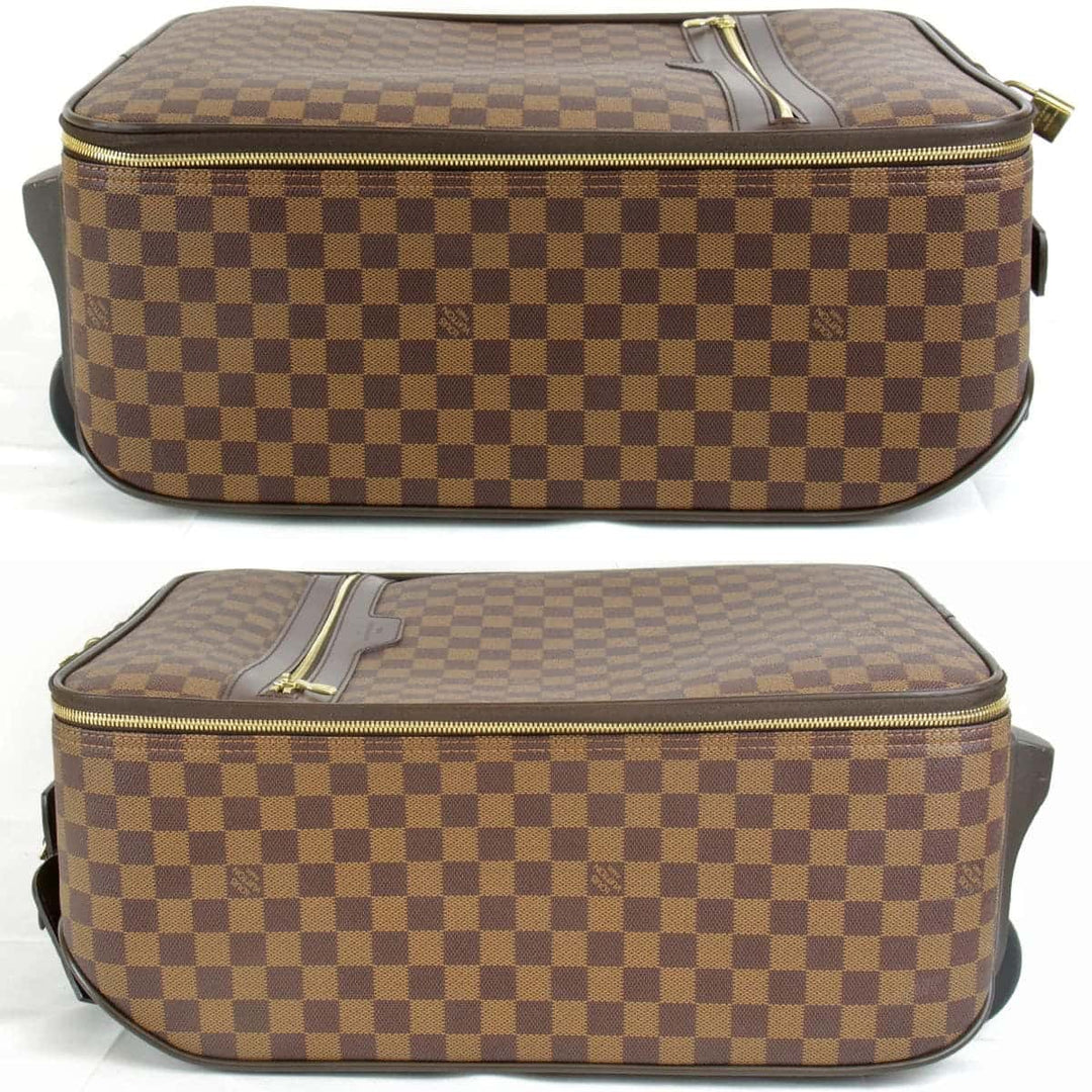 美品『USED』 
LOUIS VUITTON ルイ・ヴィトン 
 ペガス45 N23293 キャリーバッグ 
ダミエキャンバス エベヌ トロリー スーツケース