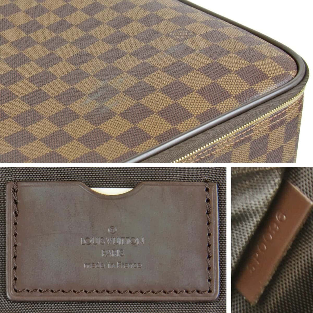 美品『USED』 
LOUIS VUITTON ルイ・ヴィトン 
 ペガス45 N23293 キャリーバッグ 
ダミエキャンバス エベヌ トロリー スーツケース