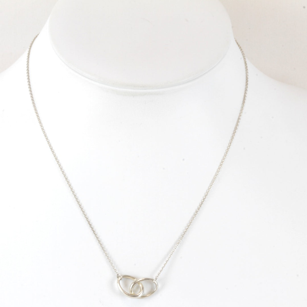 『USED』 シルバー925 
TIFFANY&Co. TIFFANY & Co. ダブルループ 2.8g ネックレス
