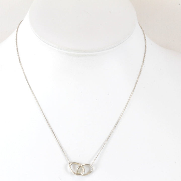 『USED』 シルバー925 
TIFFANY&Co. TIFFANY & Co. ダブルループ 2.8g ネックレス