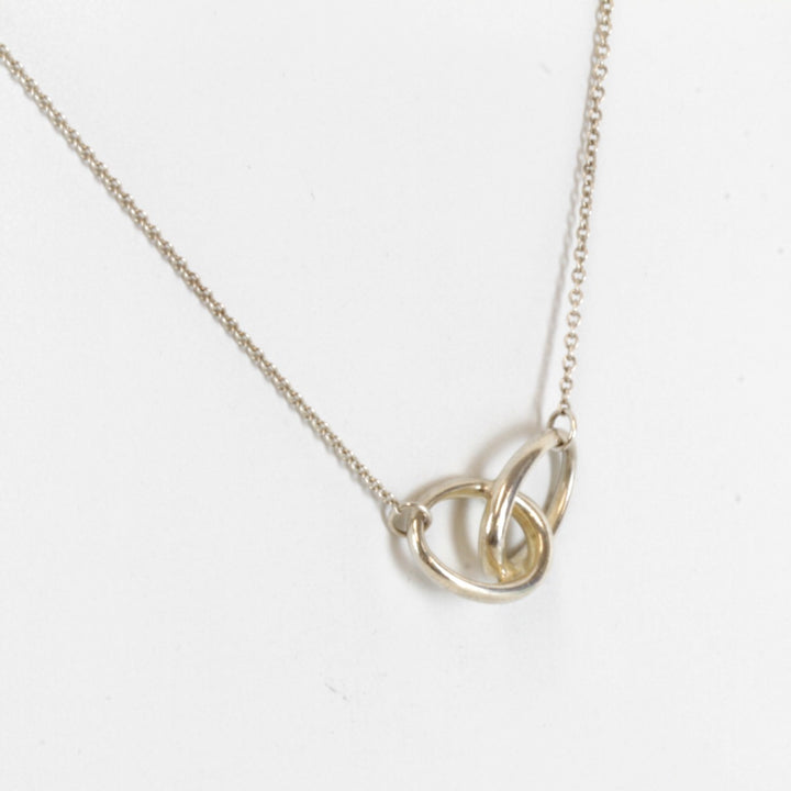『USED』 シルバー925 
TIFFANY&Co. TIFFANY & Co. ダブルループ 2.8g ネックレス