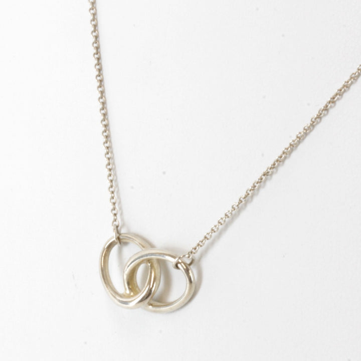 『USED』 シルバー925 
TIFFANY&Co. TIFFANY & Co. ダブルループ 2.8g ネックレス