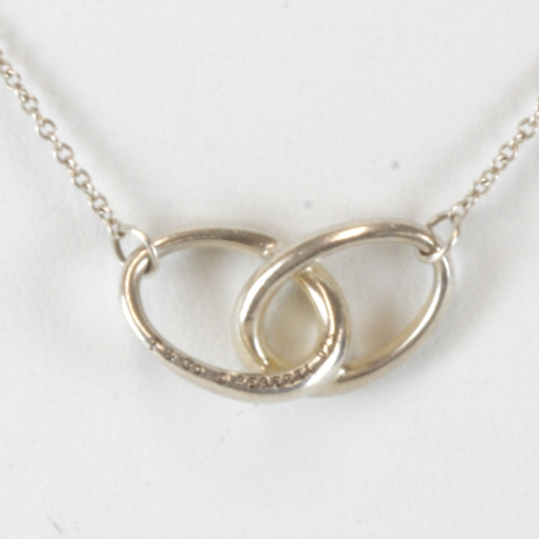 『USED』 シルバー925 
TIFFANY&Co. TIFFANY & Co. ダブルループ 2.8g ネックレス