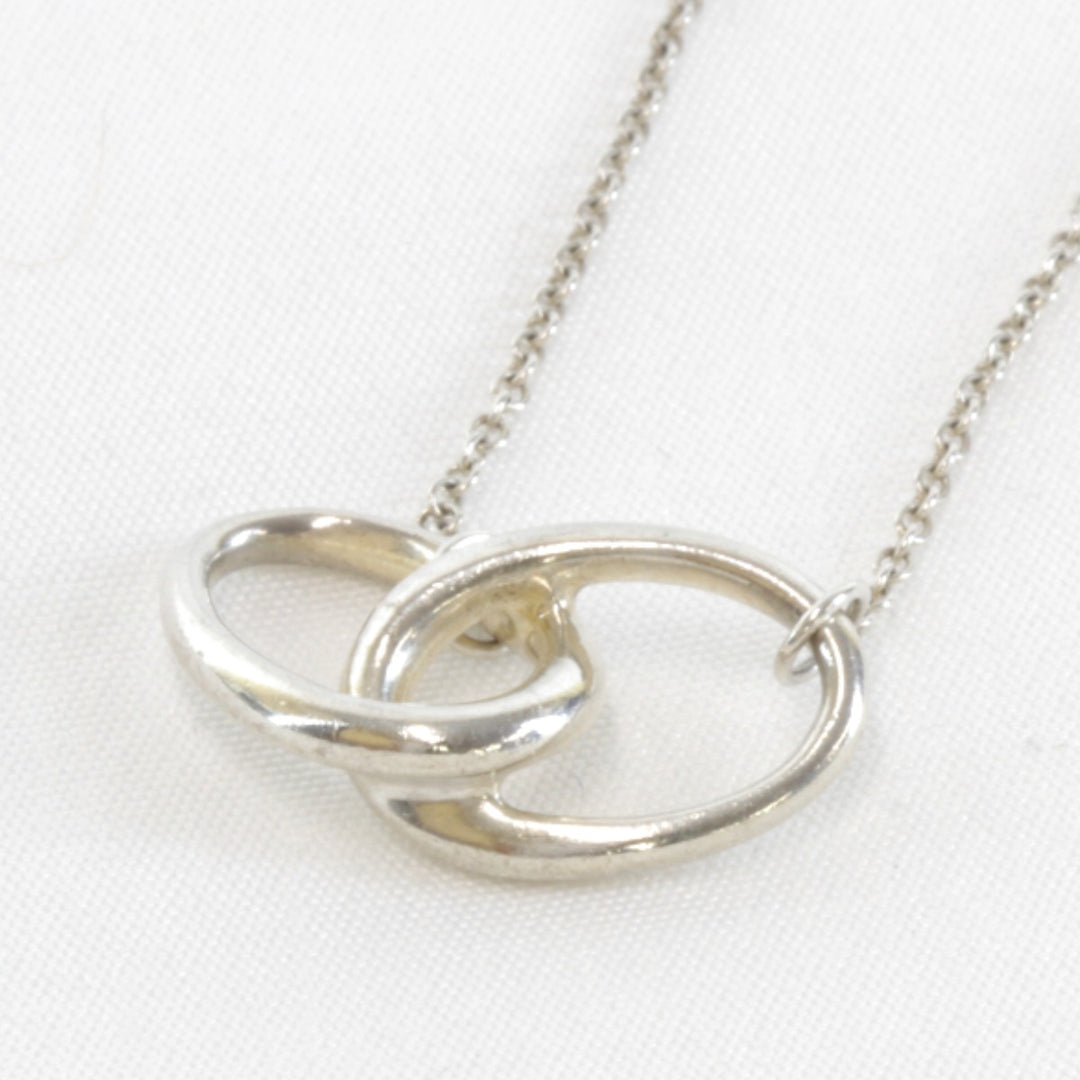 『USED』 シルバー925 
TIFFANY&Co. TIFFANY & Co. ダブルループ 2.8g ネックレス