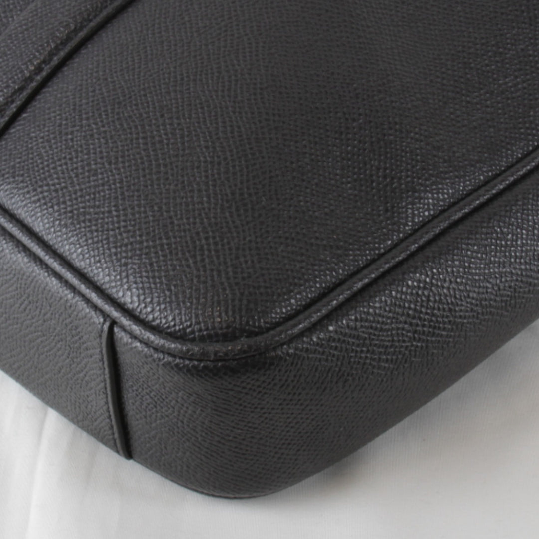 良品『USED』 
COACH コーチ 
 F59056 ブリーフケース ショルダーバッグ 
レザー ブラック