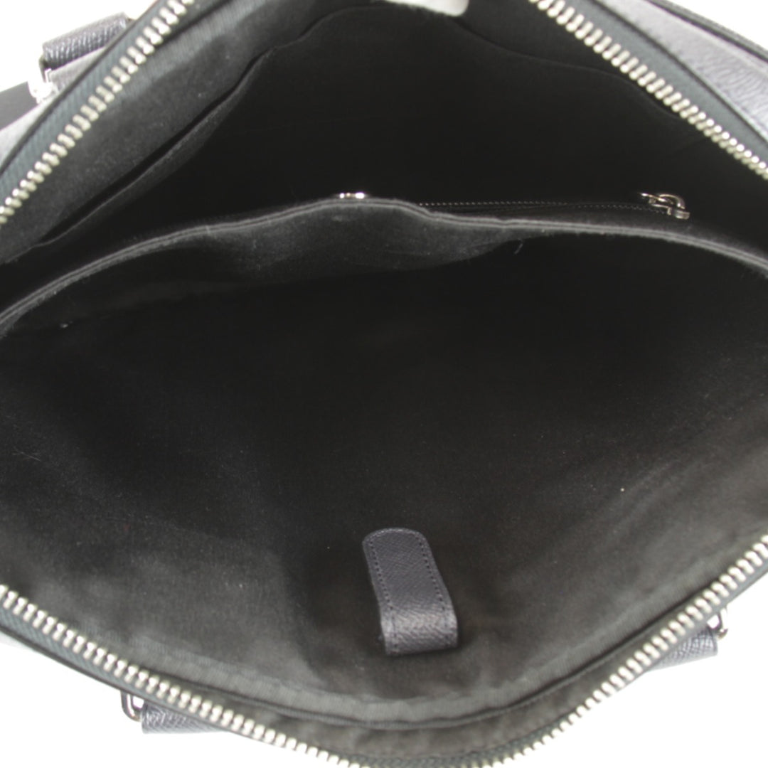 良品『USED』 
COACH コーチ 
 F59056 ブリーフケース ショルダーバッグ 
レザー ブラック