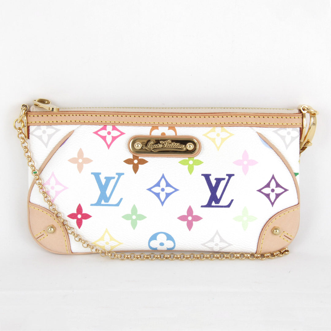 美品『USED』 
LOUIS VUITTON ルイ・ヴィトン 
 ポシェットミラMM M60096 アクセサリーポーチ 
モノグラムマルチカラー モノグラムマルチカラー