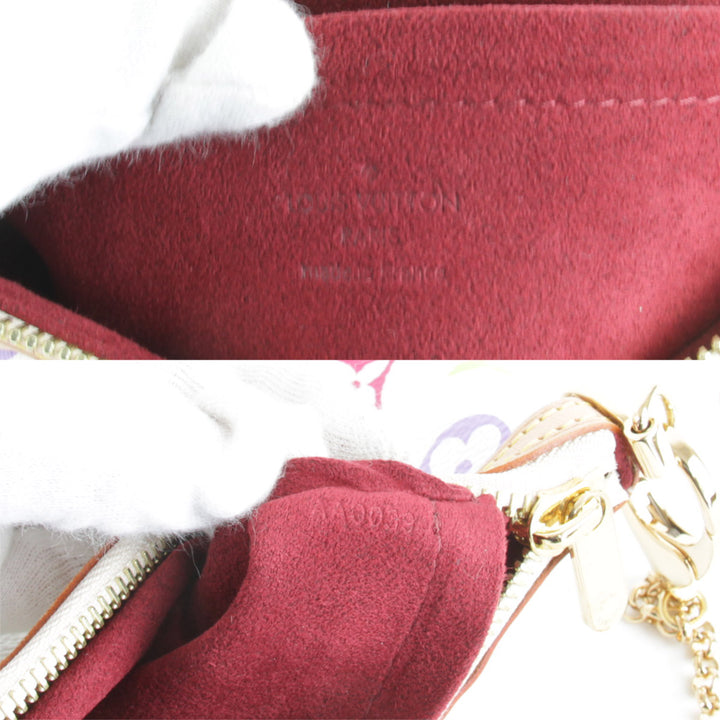 美品『USED』 
LOUIS VUITTON ルイ・ヴィトン 
 ポシェットミラMM M60096 アクセサリーポーチ 
モノグラムマルチカラー モノグラムマルチカラー