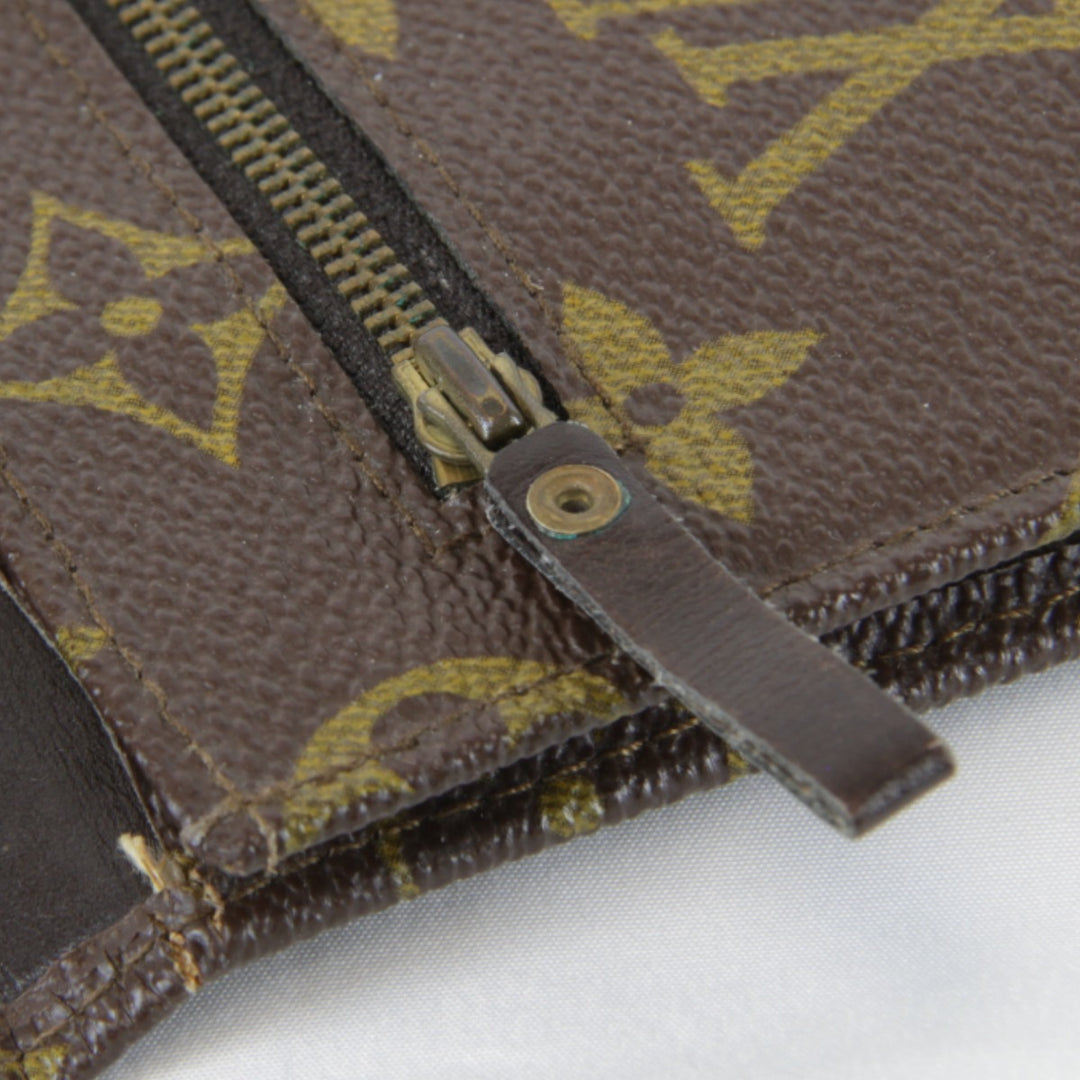『USED』 
LOUIS VUITTON ルイ・ヴィトン 
 ポシェットラバ23 M51940/822 ポーチ 
モノグラムキャンバス ブラウン