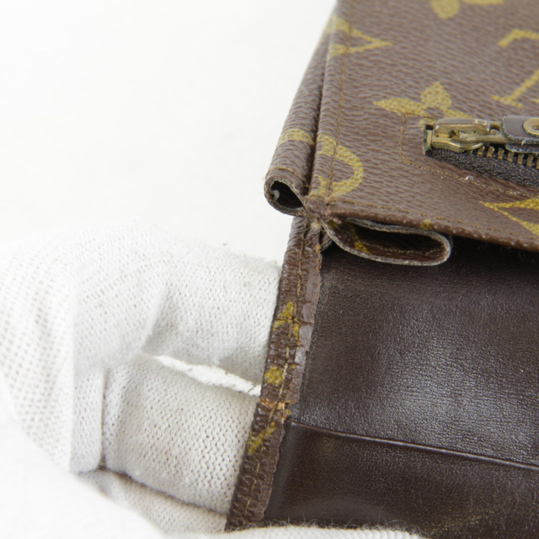 『USED』 
LOUIS VUITTON ルイ・ヴィトン 
 ポシェットラバ23 M51940/822 ポーチ 
モノグラムキャンバス ブラウン