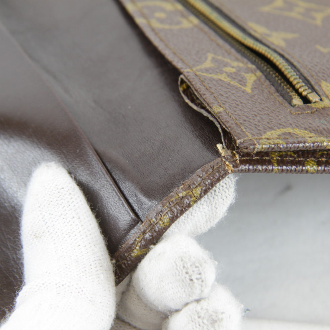 『USED』 
LOUIS VUITTON ルイ・ヴィトン 
 ポシェットラバ23 M51940/822 ポーチ 
モノグラムキャンバス ブラウン