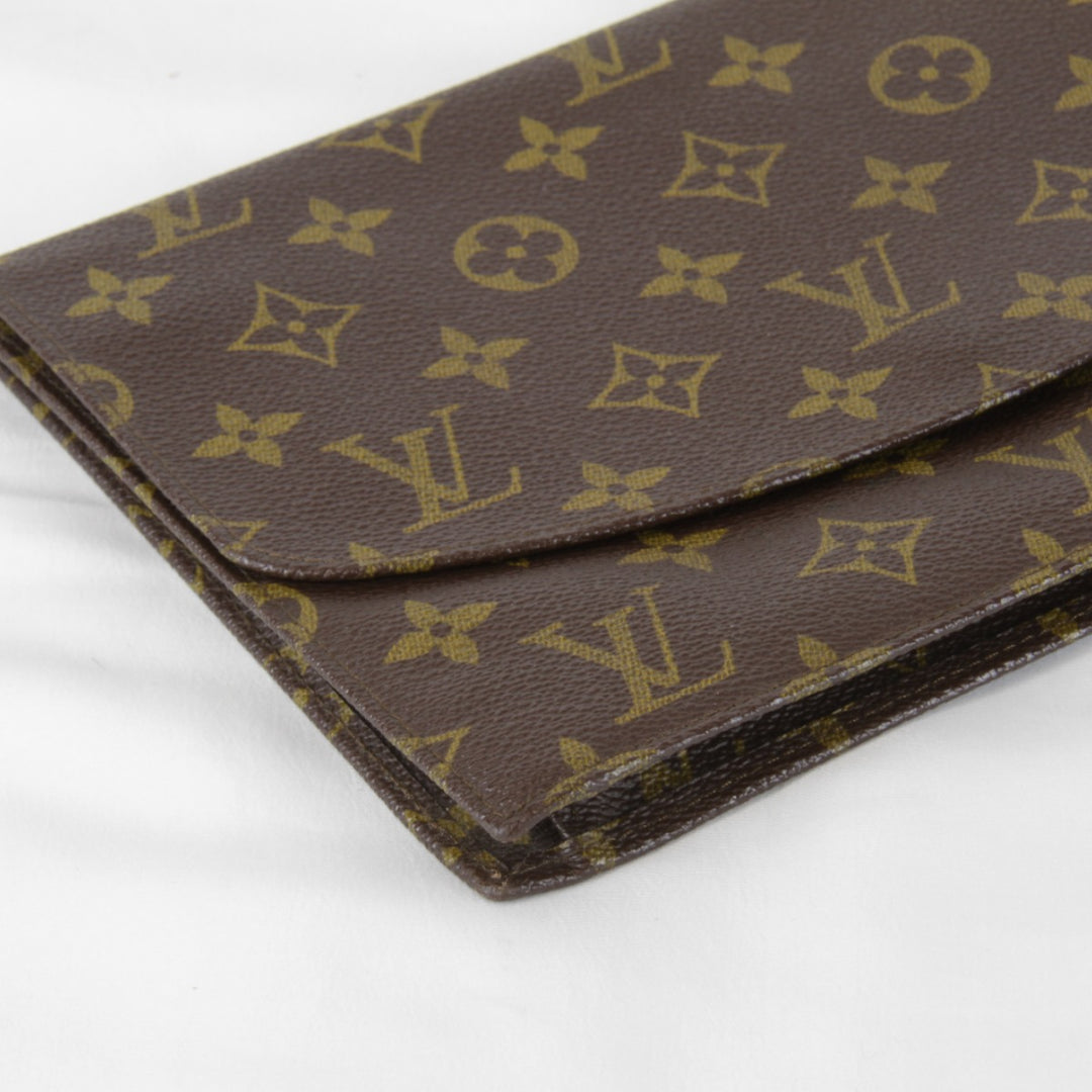 『USED』 
LOUIS VUITTON ルイ・ヴィトン 
 ポシェットラバ23 M51940/822 ポーチ 
モノグラムキャンバス ブラウン
