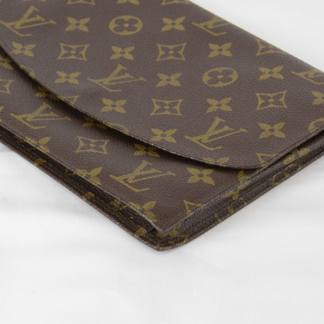『USED』 
LOUIS VUITTON ルイ・ヴィトン 
 ポシェットラバ23 M51940/822 ポーチ 
モノグラムキャンバス ブラウン