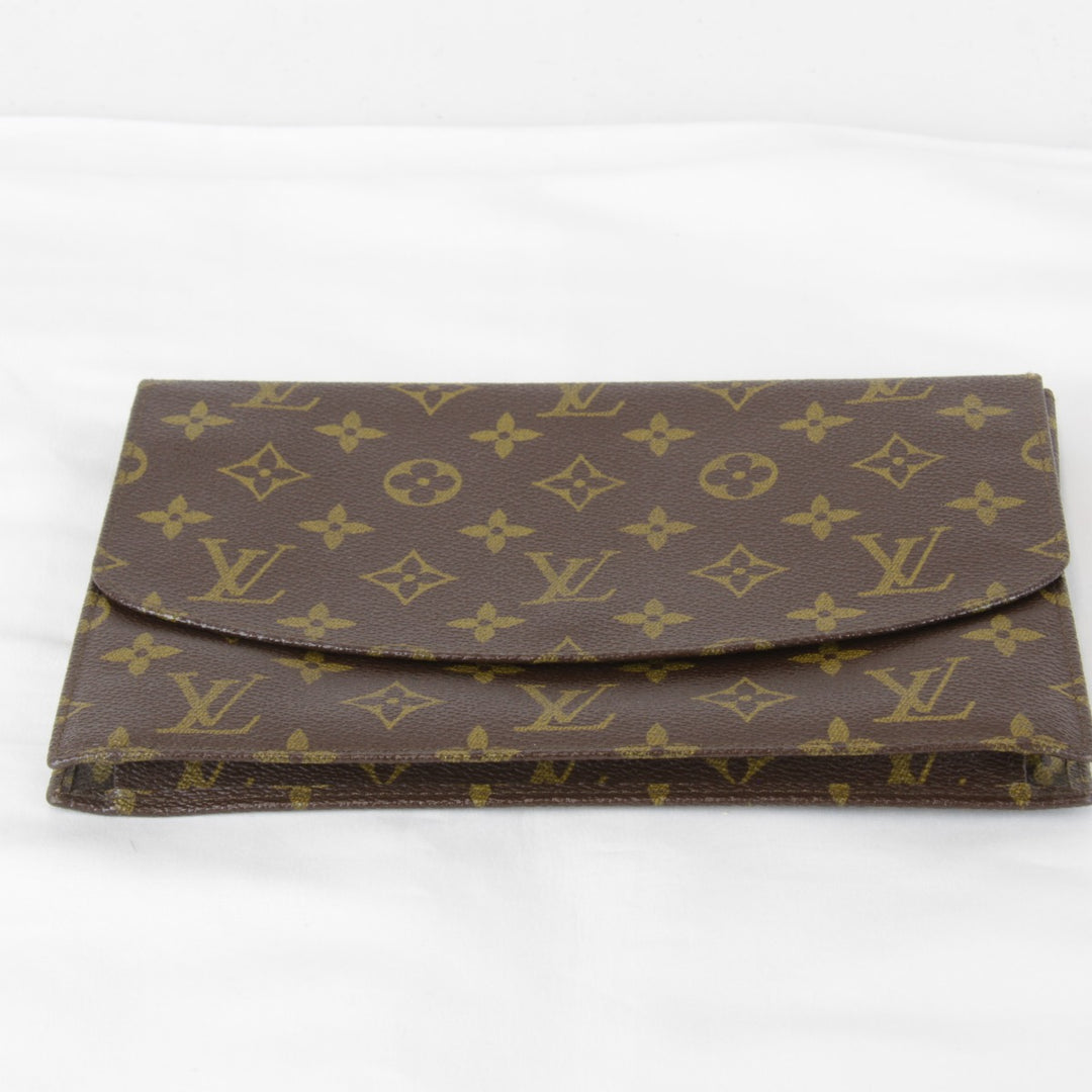 『USED』 
LOUIS VUITTON ルイ・ヴィトン 
 ポシェットラバ23 M51940/822 ポーチ 
モノグラムキャンバス ブラウン