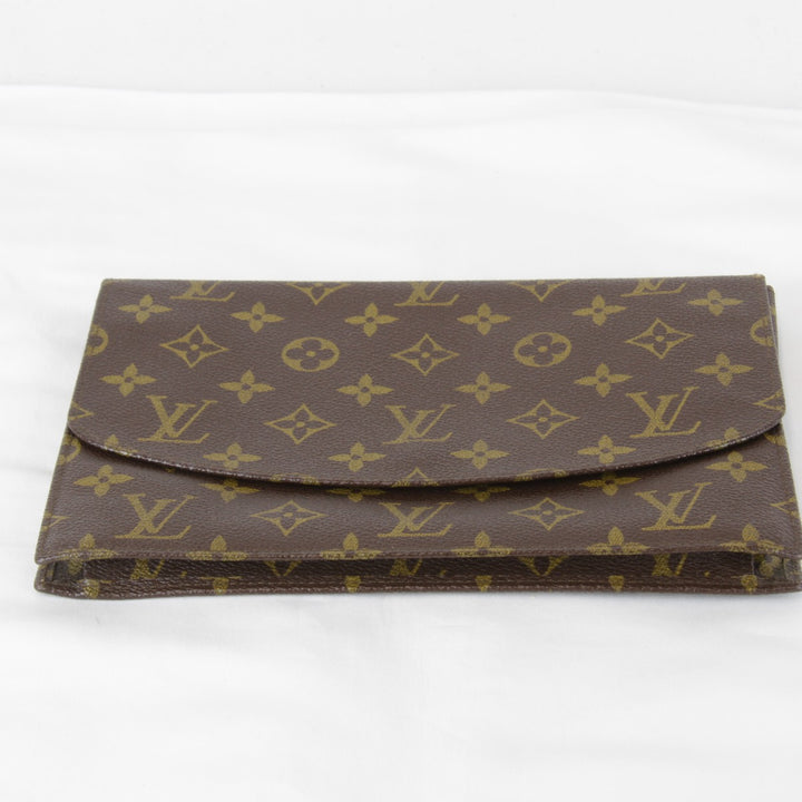 『USED』 
LOUIS VUITTON ルイ・ヴィトン 
 ポシェットラバ23 M51940/822 ポーチ 
モノグラムキャンバス ブラウン