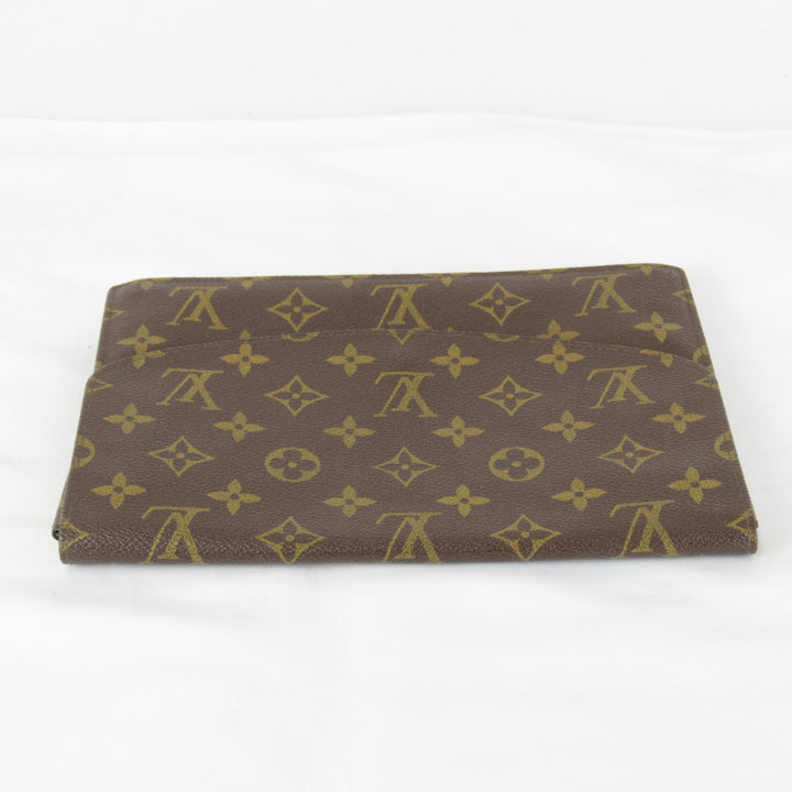 『USED』 
LOUIS VUITTON ルイ・ヴィトン 
 ポシェットラバ23 M51940/822 ポーチ 
モノグラムキャンバス ブラウン
