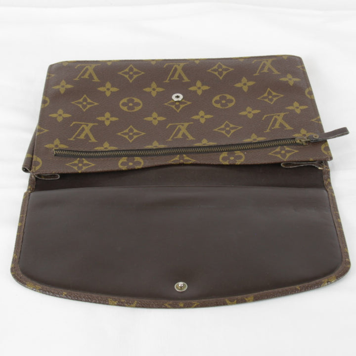 『USED』 
LOUIS VUITTON ルイ・ヴィトン 
 ポシェットラバ23 M51940/822 ポーチ 
モノグラムキャンバス ブラウン