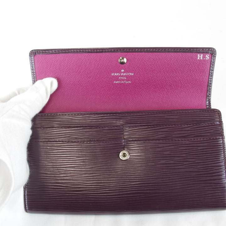 良品『USED』 
LOUIS VUITTON ルイ・ヴィトン 
 ポルトフォイユサラ 箱有 M6374K 長財布 
エピレザー パープル