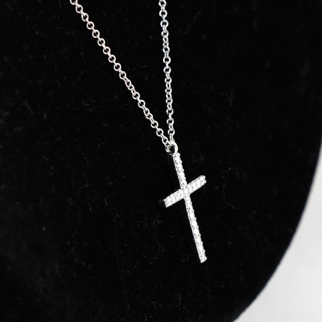 美品『USED』 K18 
TIFFANY&Co. クロス ネックレス
 2.4g