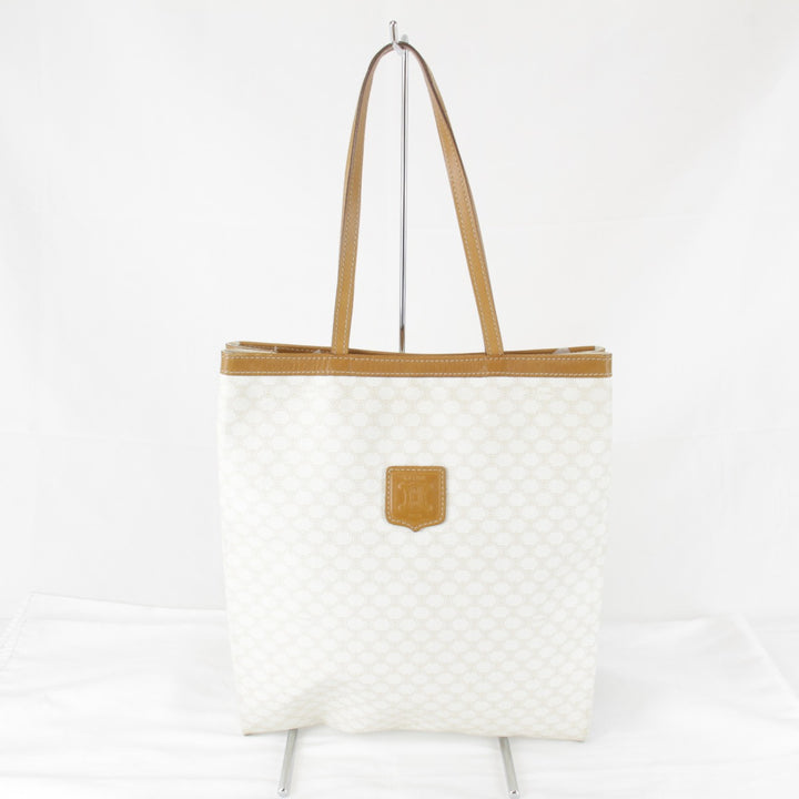 『USED』 
CELINE セリーヌ 
 トートバッグ 
キャンバス ホワイト