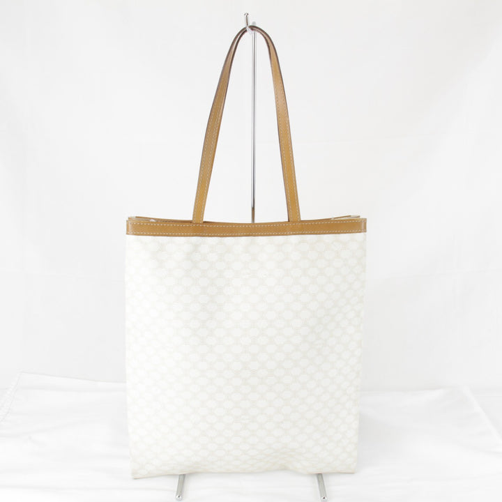 『USED』 
CELINE セリーヌ 
 トートバッグ 
キャンバス ホワイト