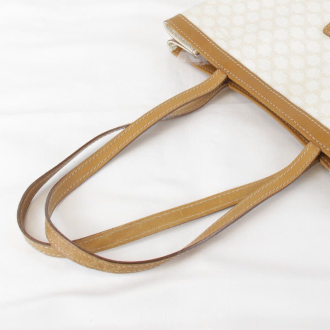 『USED』 
CELINE セリーヌ 
 トートバッグ 
キャンバス ホワイト
