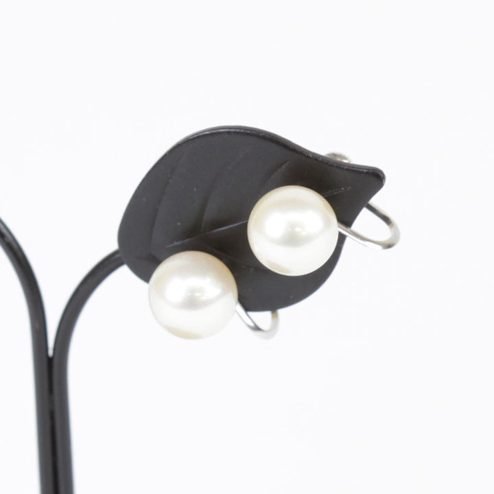 『USED』 Pt850プラチナ/パール 
イヤリング
 2.9g