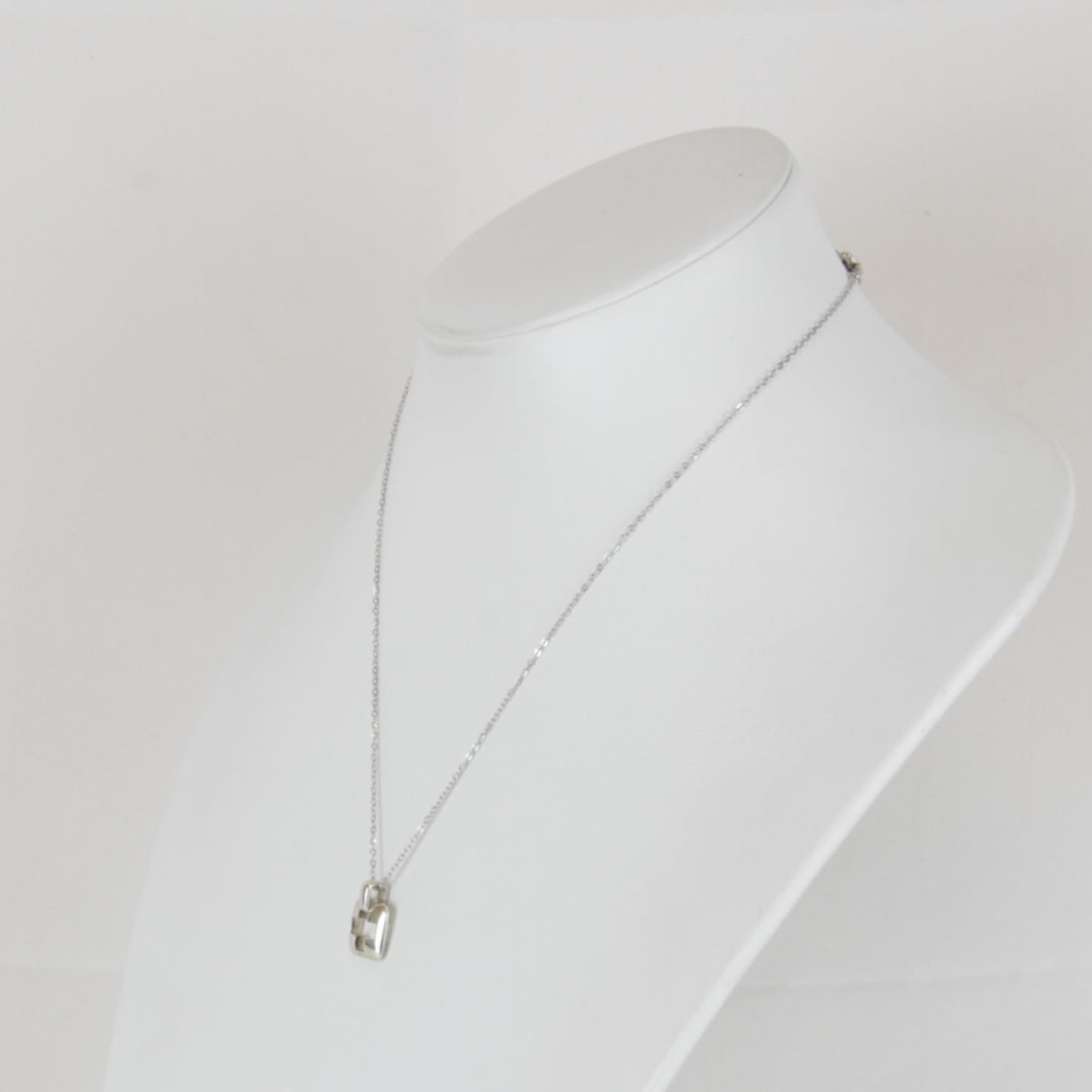 『USED』 シルバー925 
TIFFANY&Co. ピアストクロス チェーン社外品 ネックレス
 4g