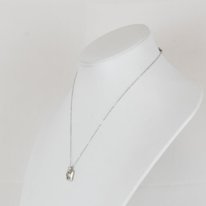 『USED』 シルバー925 
TIFFANY&Co. ピアストクロス チェーン社外品 ネックレス
 4g